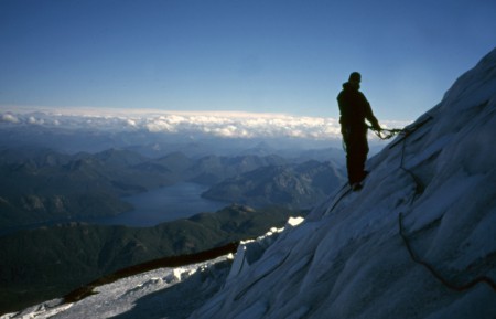 Vista desde el Volcán lanin